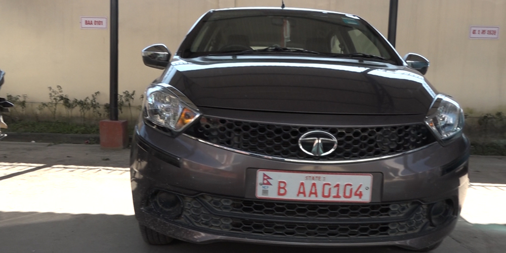 नयाँ सवारी साधनमा अनिवार्य इम्बोस्ड नम्बर प्लेट