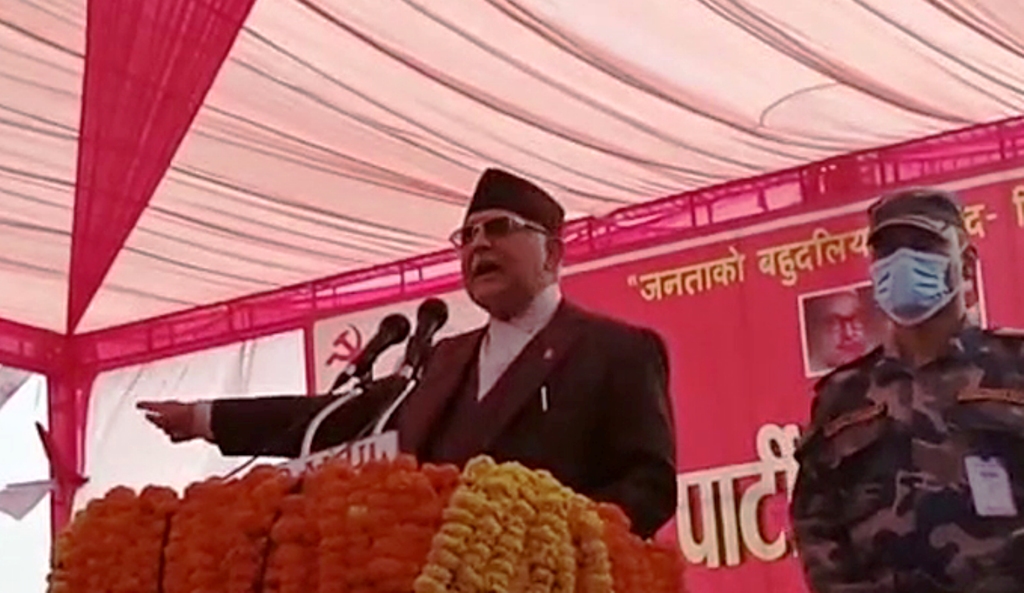 काँग्रेसलाई ओलीको गोली : एमालेसँग एक्लै लड्ने हिम्मत छ ?