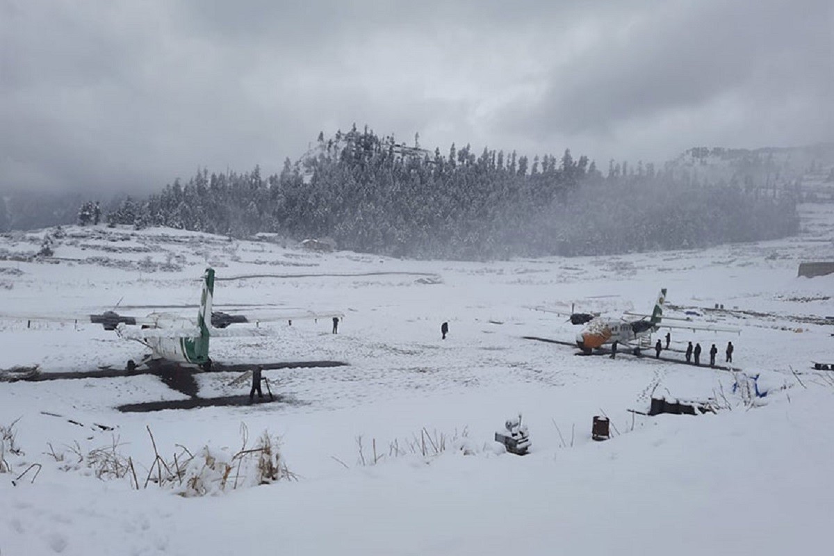 खराब मौसमका कारण आन्तरिक उडान प्रभावित