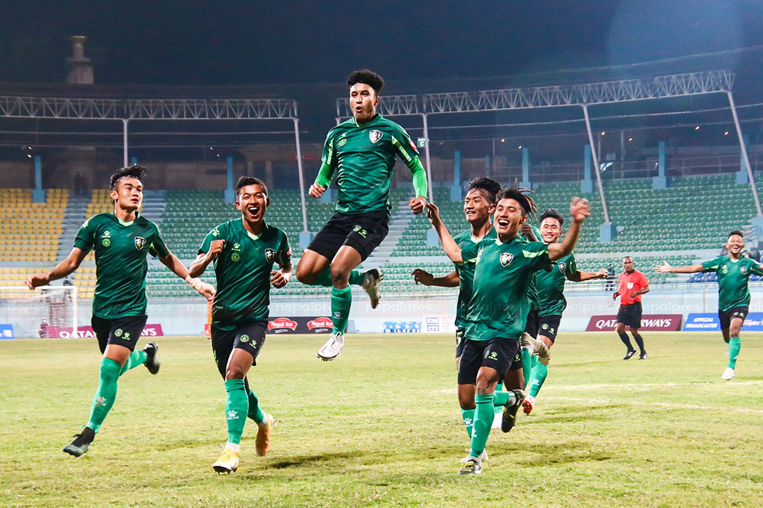 ए डिभिजन लिग : एनआरटीको पहिलो जित, सातदोबाटोको पहिलो हार