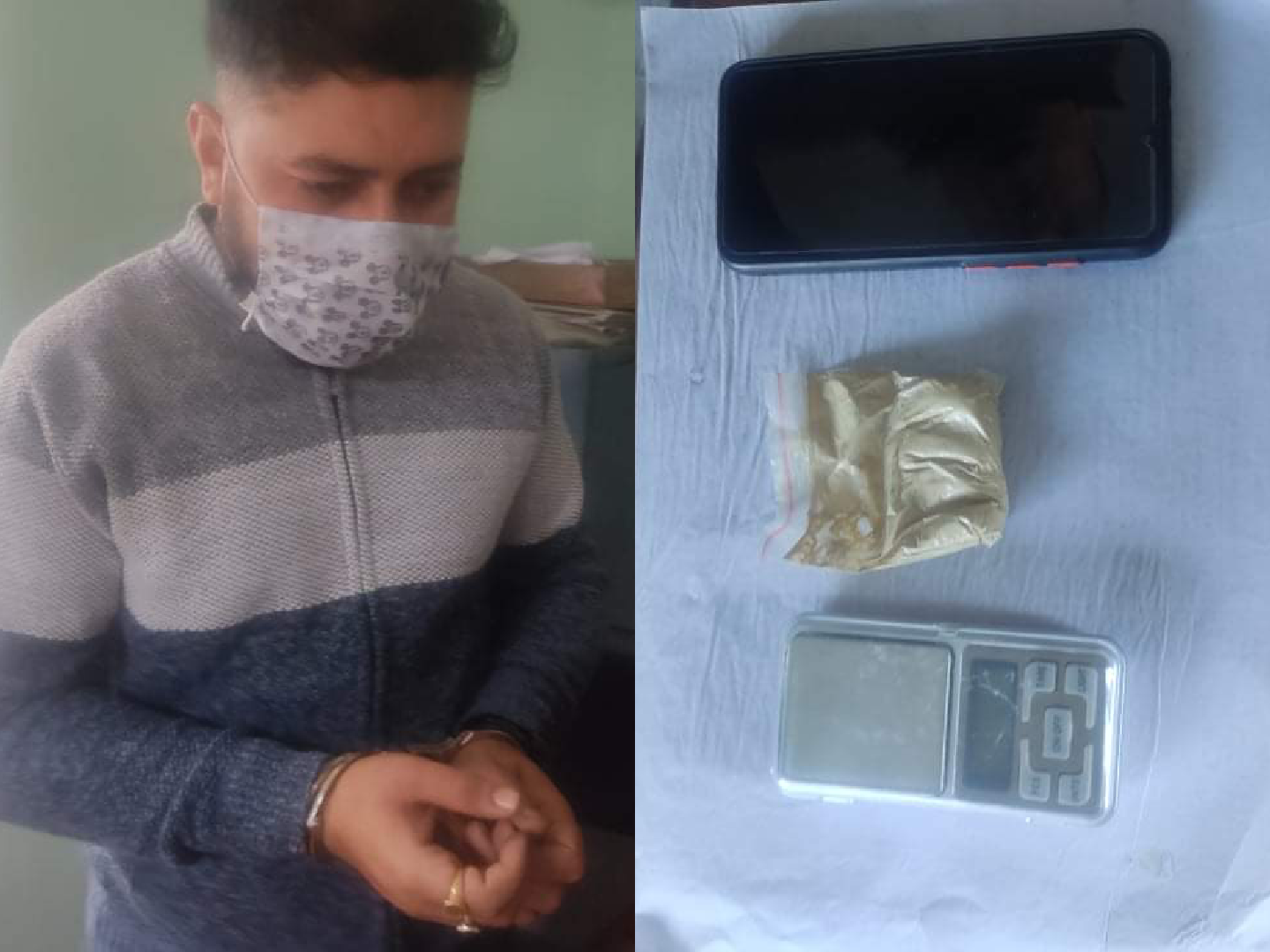 खैरो हेरोइनसहित कुनाल पक्राउ