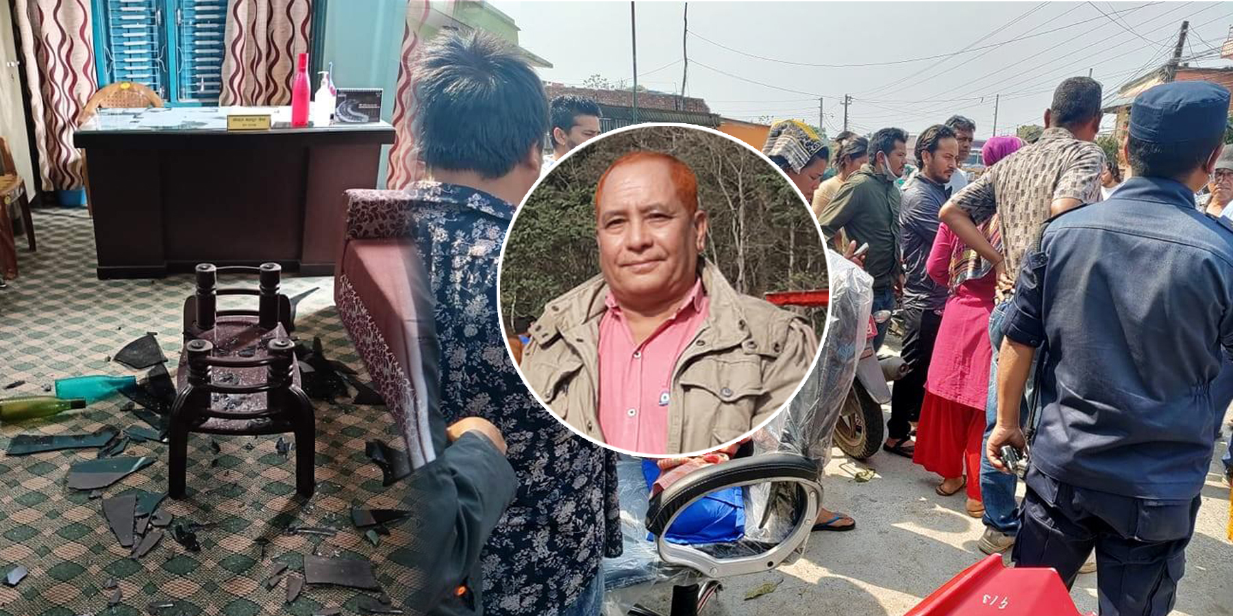 वडा कार्यालयमा तोडफोड र सरकारी सम्पती नष्ट गर्नेलाई कारवाही गरिने मेयरको भनाइ