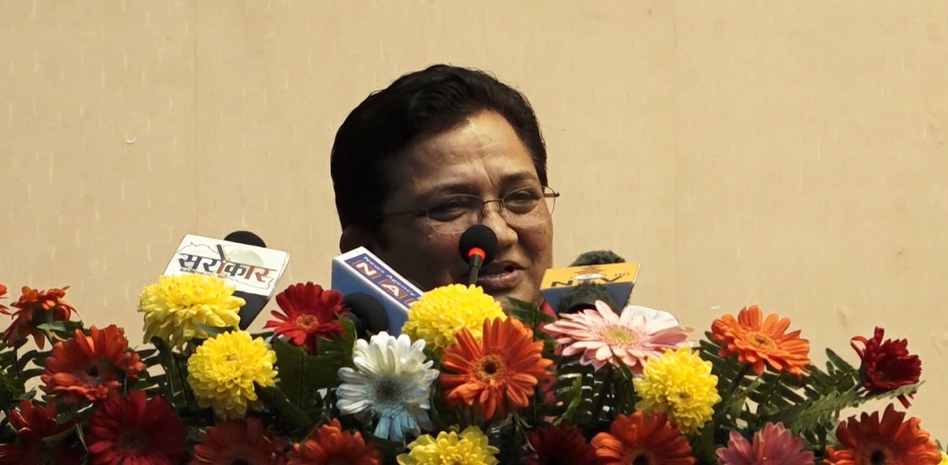 ५० प्रतिशत अधिकार प्राप्तिका लागि आन्दोलित हुनुपर्छ : मन्त्री भुसाल