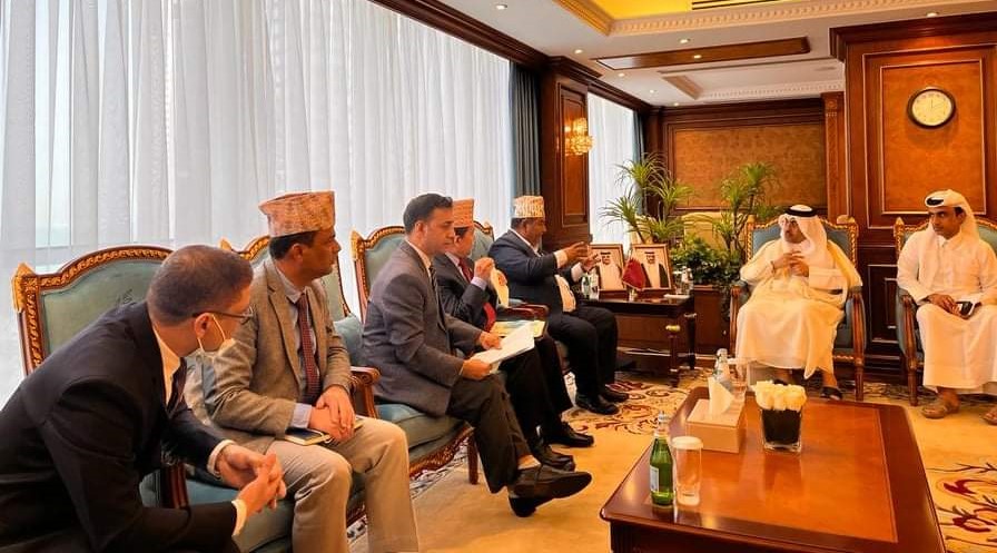 नेपाल र कतारबीच श्रम सम्झौता नवीकरण गर्न दुई देशका श्रममन्त्री सहमत