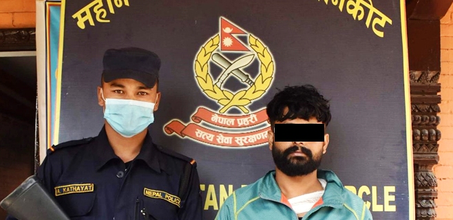 नागढुंगाबाट ६ ग्राम ब्राउन सुगरसहित एकजना पक्राउ