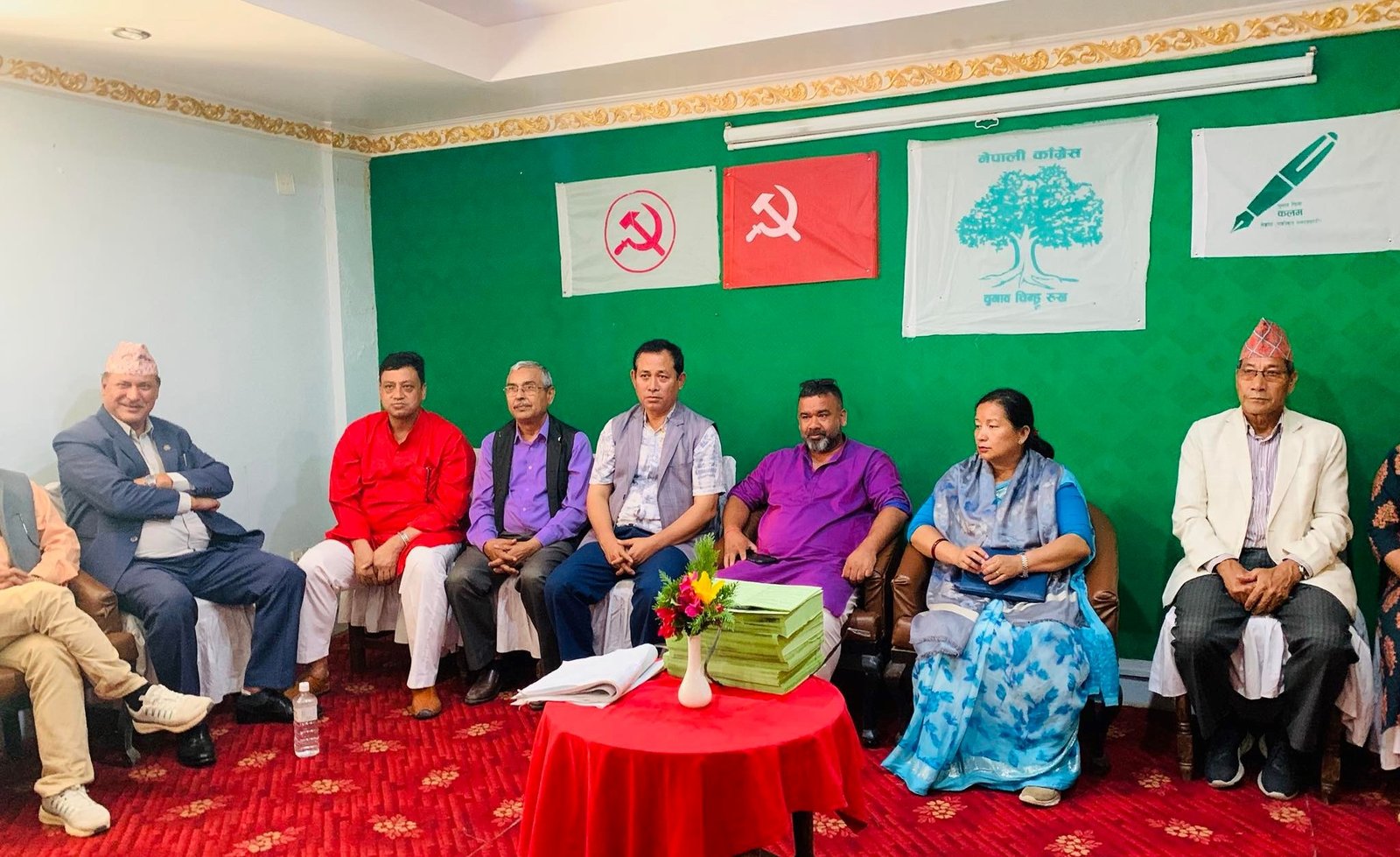 स्वास्थ्य मन्त्री खतिवडा आचारसंहिता विपरीत चुनावी घोषणापत्र सार्वजनिक कार्यक्रममा सहभागी