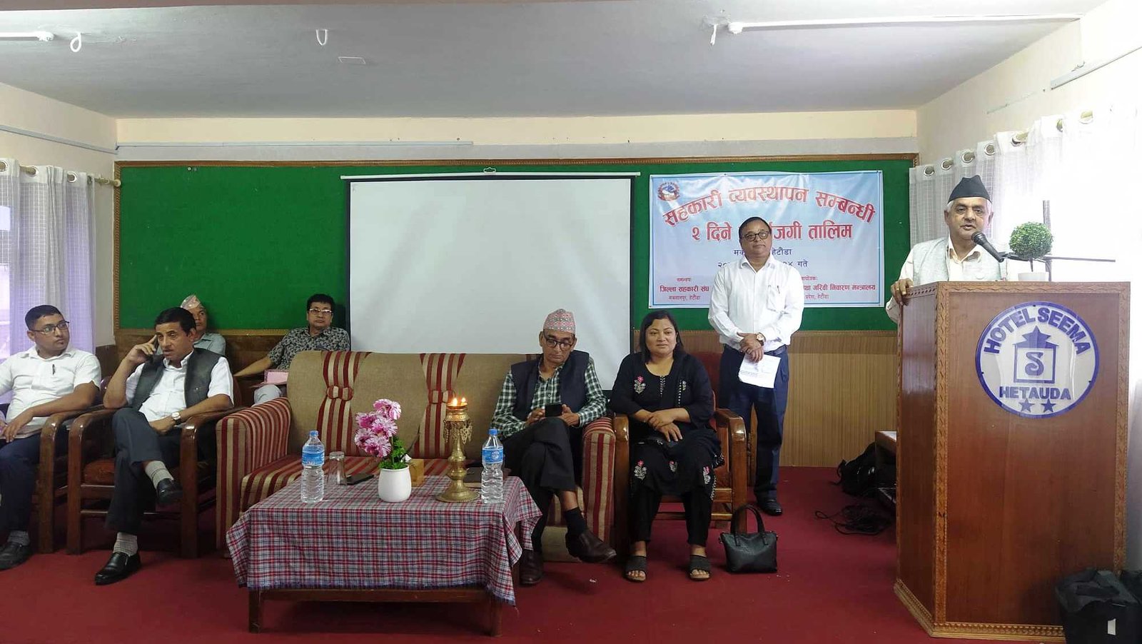 सहकारीमा सुशासन कायम गर्नुस : मन्त्री बलराम पौडेल