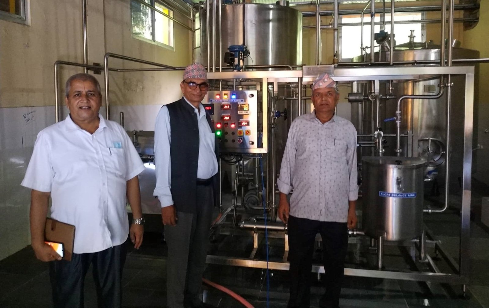 डेरी उद्योग सञ्चालनको तयारी अन्तिम चरणमा
