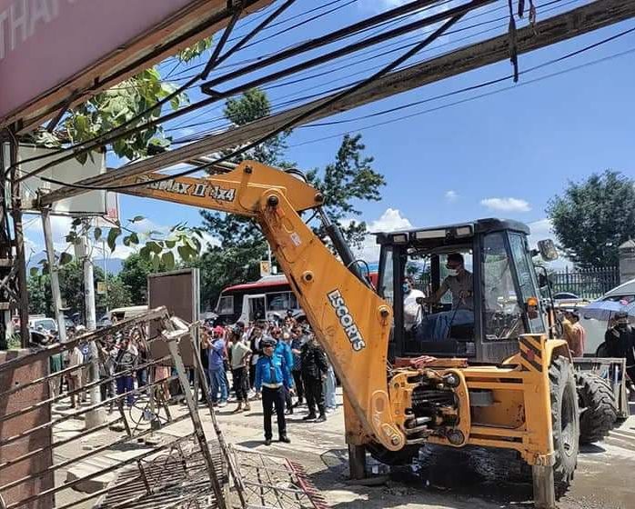 बालेनको डोजर आज कोटेश्वरमा गुड्ने