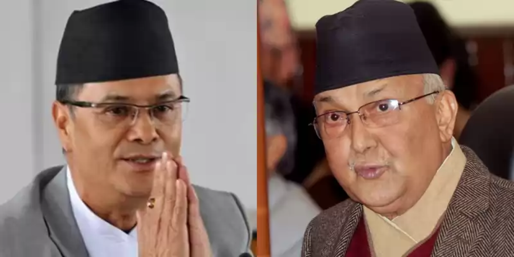 चोलेन्द्रको बयान तीन दिन सर्‍यो, ओलीले भने : गठबन्धनले बोल्दा बोल्दै रोक्न सक्छ