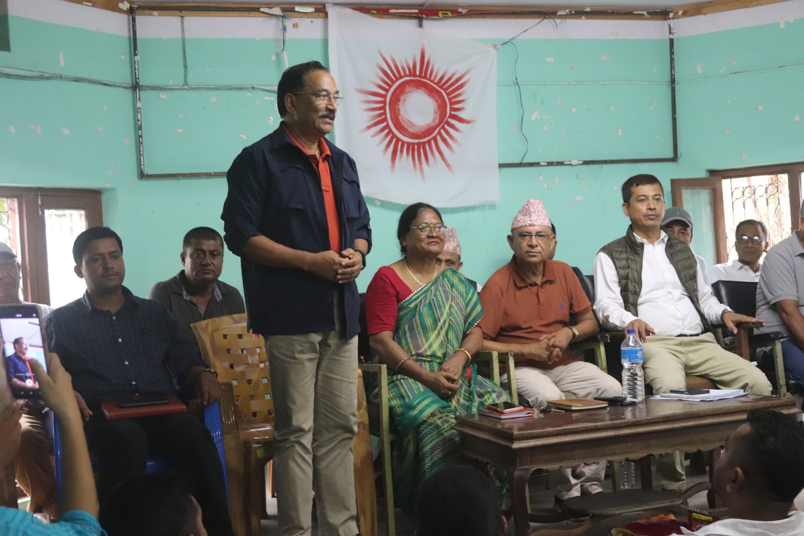 एमालेको जनबर्गिय सङ्गठनसङ्ग अन्तरक्रिया, सूर्य चिन्हमा निर्वाचन लड्न पाउनु सौभाग्य–थापा