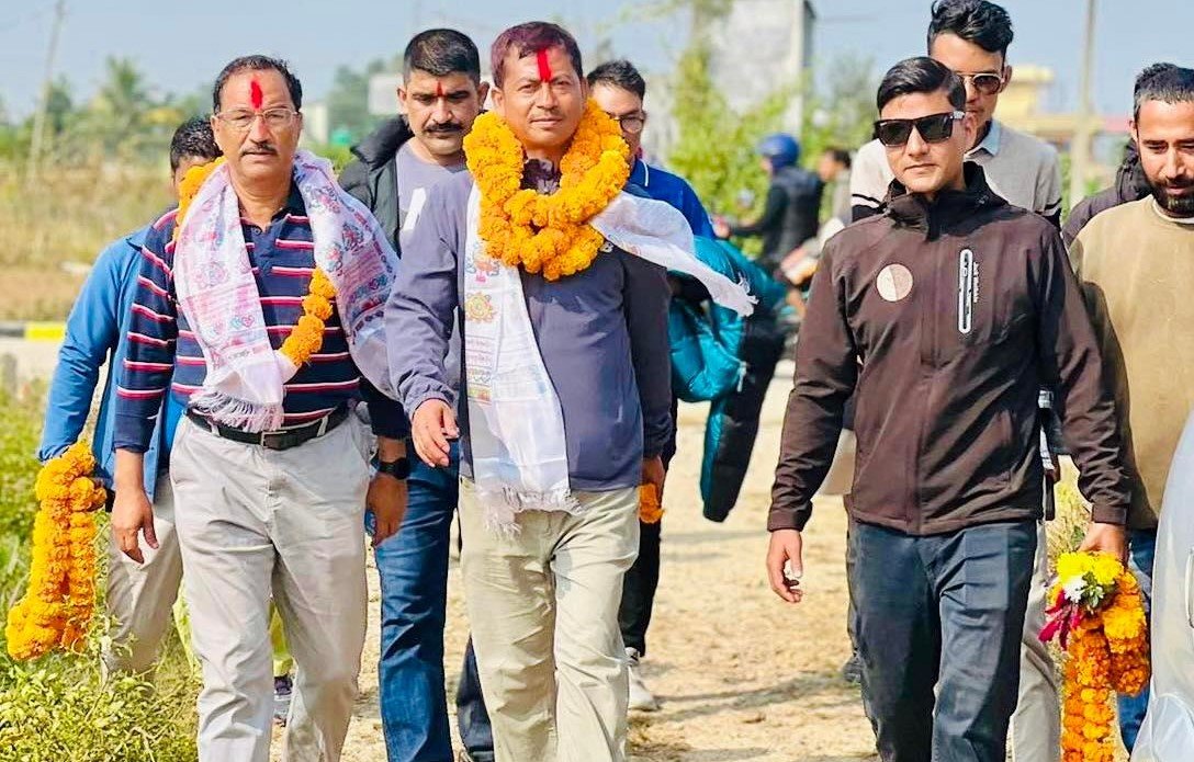 हेटौंडा–७ मा थापा र श्रेष्ठको घरदैलो, विकासको काममा तिब्रता दिने प्रतिवद्धता