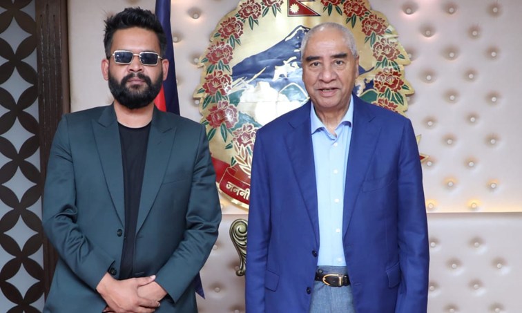 सुकुम्बासी बस्तीको समस्यालाई लिएर मेयर बालेन्द्र शाहद्वारा प्रधानमन्त्री देउवासँग छलफल