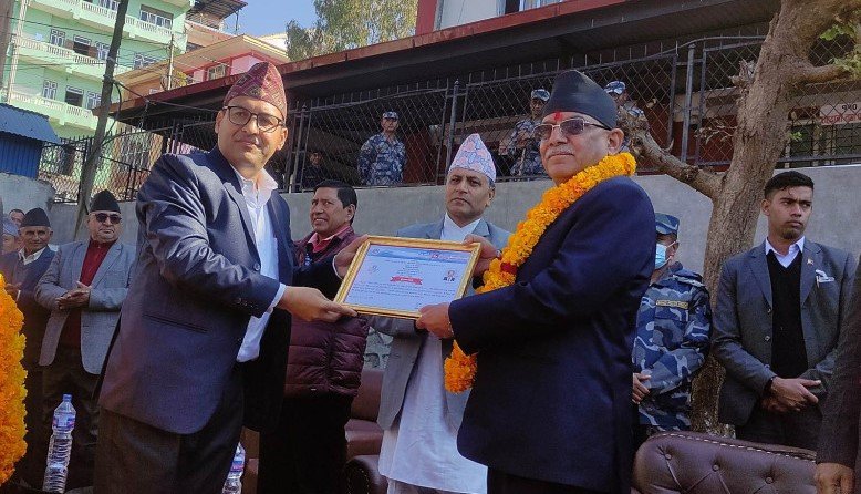 दाहालको चुनावी खर्च २२ लाख ६४ हजार रुपैयाँ