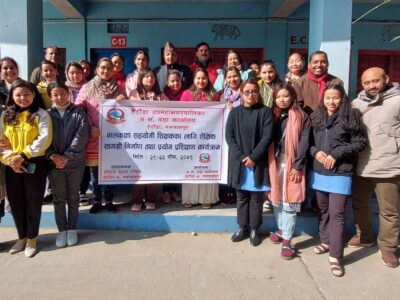 प्रतिस्पर्धाद्वारा गुणस्तरीय शिक्षामा जाेड दिनुपर्ने: वडा अध्यक्ष सिग्देल