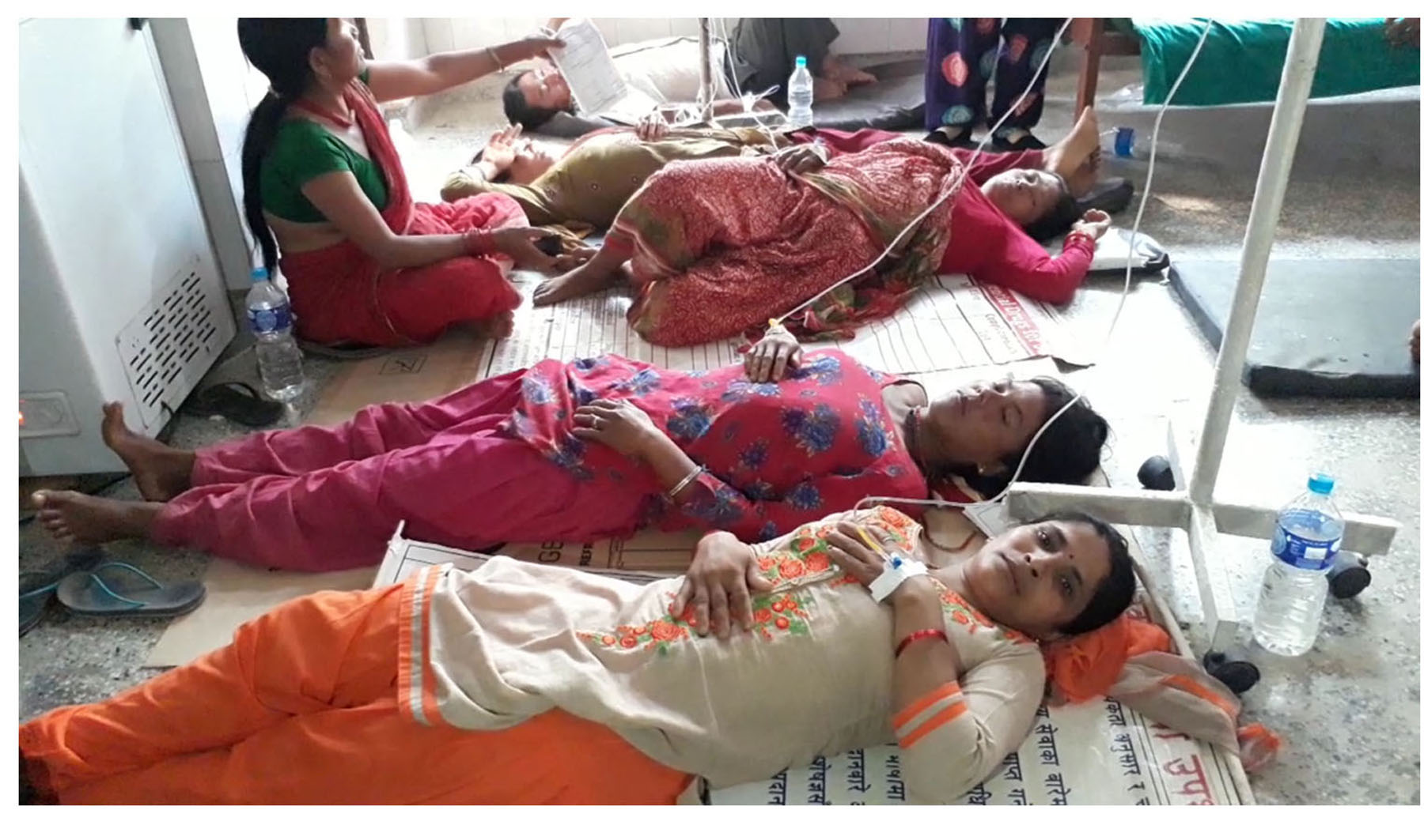 चिसोले जुम्लाको जनजीवन प्रभावित, अस्पतालमा विरामी बढे