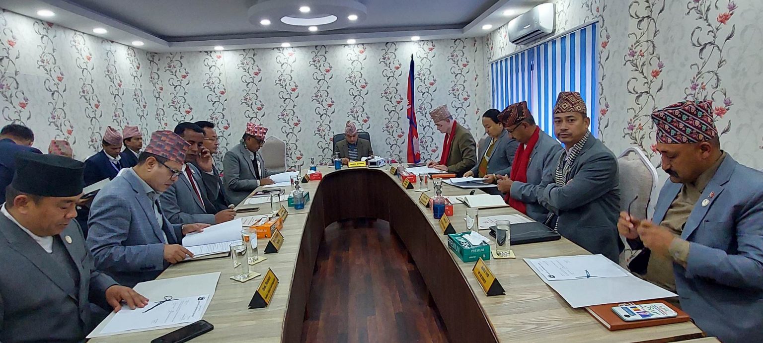 बागमती प्रदेश मन्त्रिपरिषद् बैठकः प्रदेश नीति योजना आयोगको सदस्यमा दुइ जना नियुक्त