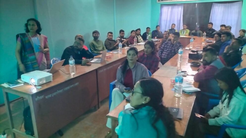 हेटौंडामा मनोसामाजिक सुस्वास्थ्यका लागि मिडियाको भूमिका विषयक अन्तरक्रिया