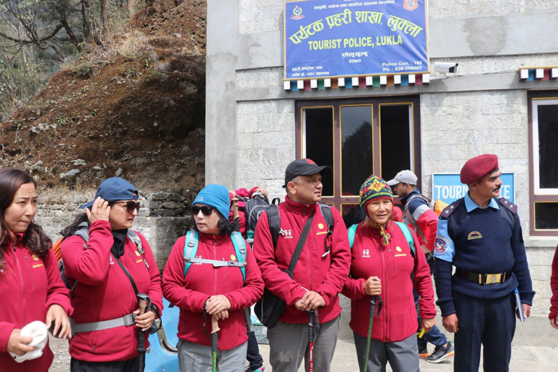 उपसभामुखको टोली सगरमाथा क्षेत्रमा