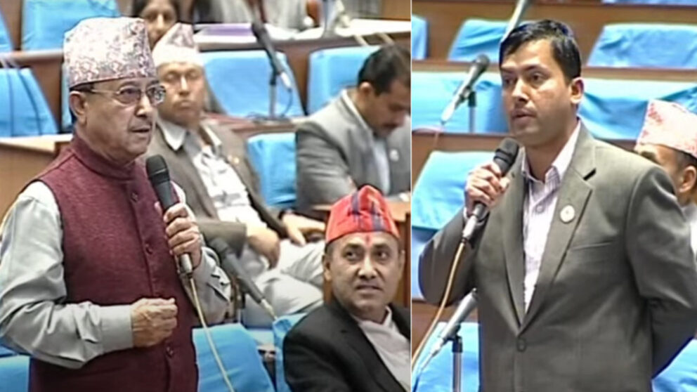 एमाले सचेतकको नियमापत्तिपछि कांग्रेस उपसभापतिले मागे क्षमा