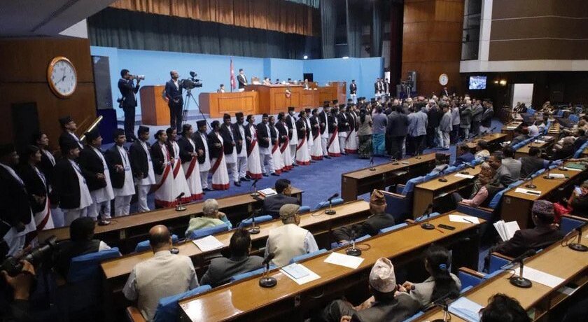पशुपतिको जलहरीको विषयलाई लिएर एमालेले गर्‍यो संसद अवरुद्ध