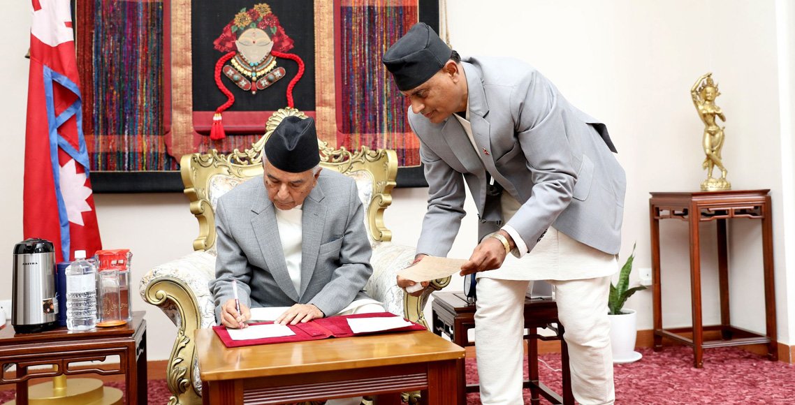 संविधान र सर्वोच्च अदालतको सिद्धान्तबमोजिम नागरिकता विधेयक प्रमाणीकरण गरेँ : राष्ट्रपति