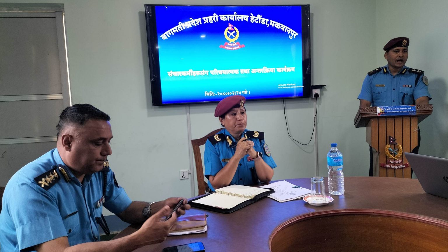 अपराध अनुसंधान र तस्करी नियन्त्रण गछौं–डिआइजी किरण राणा