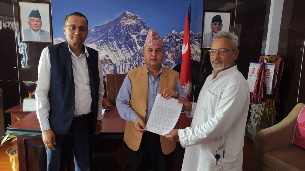 समृद्ध हेटौंडा बनाउन मुख्यमन्त्रीलाई सुझाव पत्र