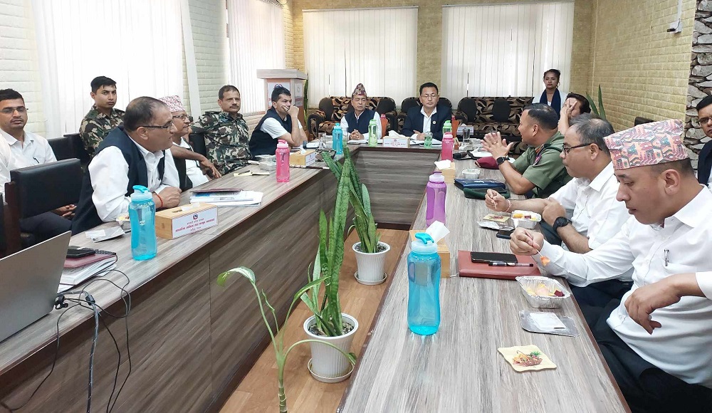 बागमती प्रदेशमा मनसुन पूर्वतयारी तथा प्रतिकार्य कार्ययोजना तयार