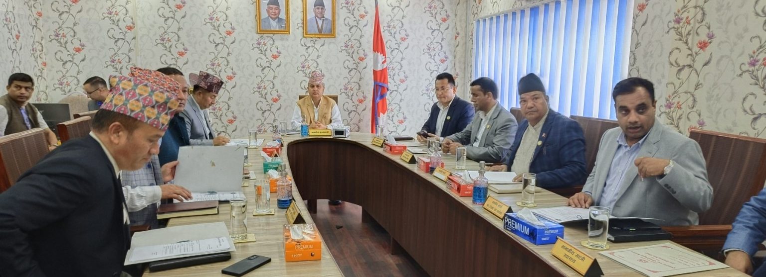 बागमती प्रदेश मन्त्रीपरिषद् बैठक, के–के भए निर्णय ?