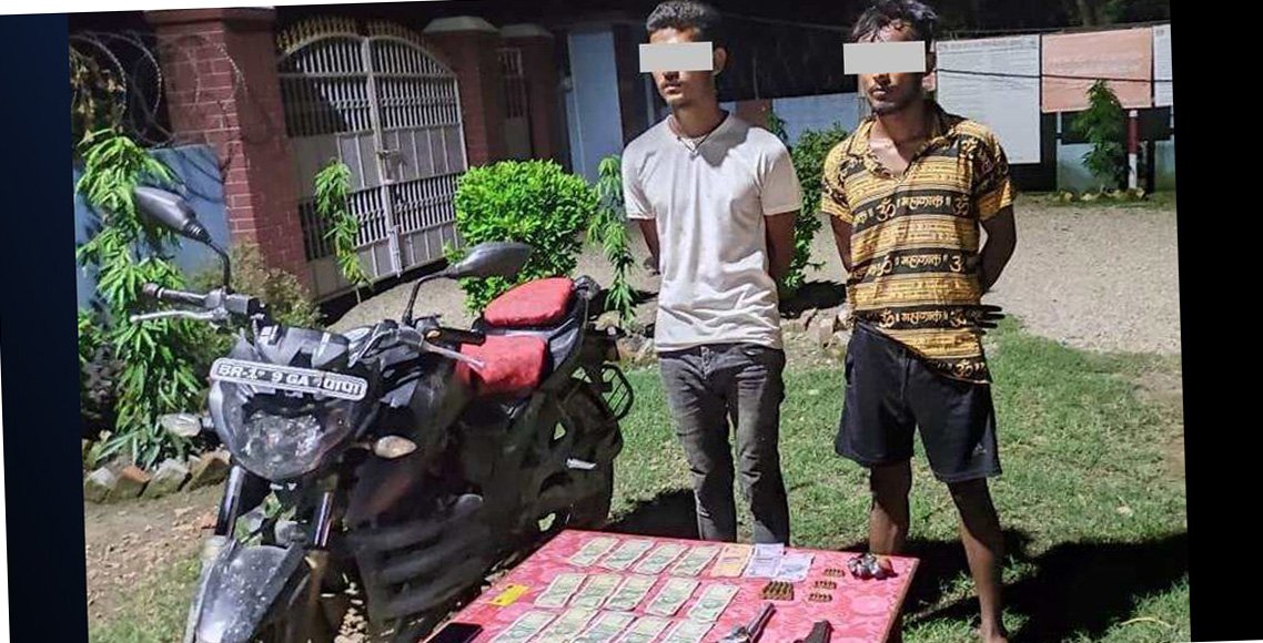 पेस्तोलसहित भारतबाट नेपाल आउँदै गरेका दुई युवक समातिए