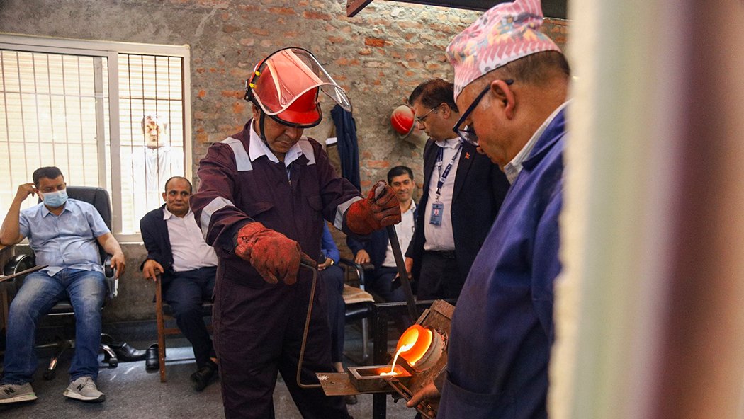 बरामद सुन गालियो, तौल ६० किलोग्राम ७१६ ग्राम कायम