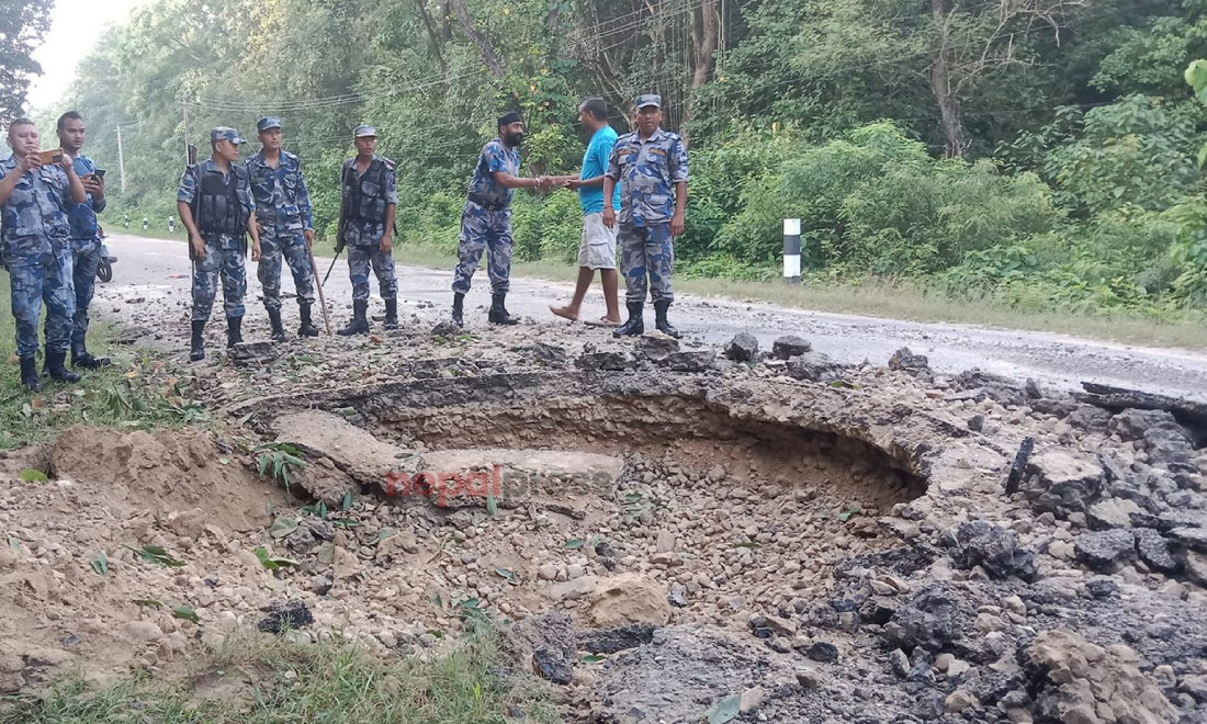 बाँकेमा बम विष्फोट, द्वन्द्वकालमा राखिएको हुनसक्ने