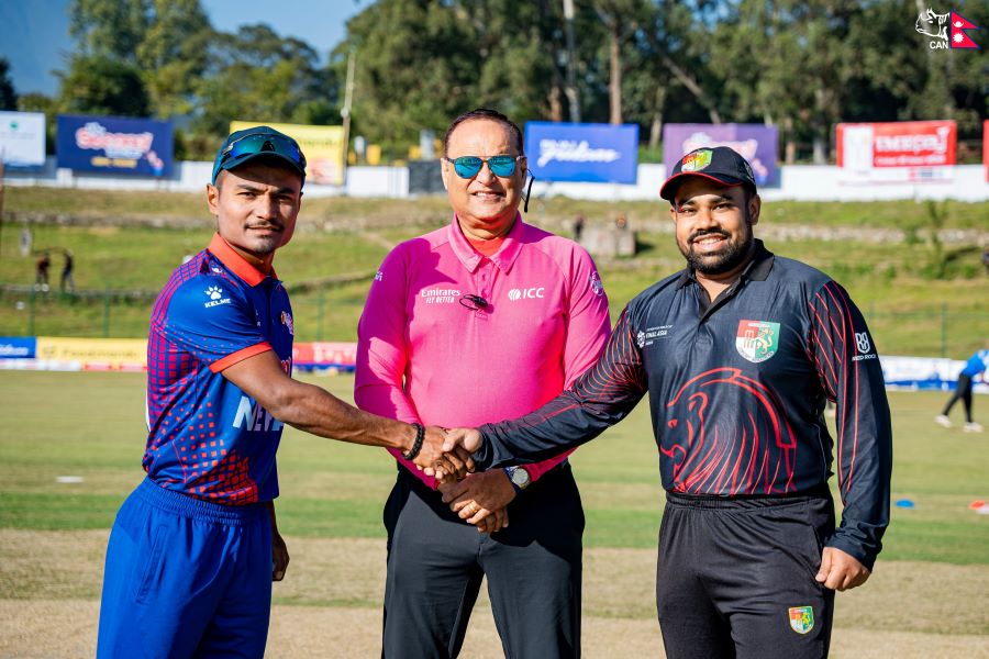 विश्वकप छनोट: नेपालले सिंगापुरलाई ८ विकेटले हरायो