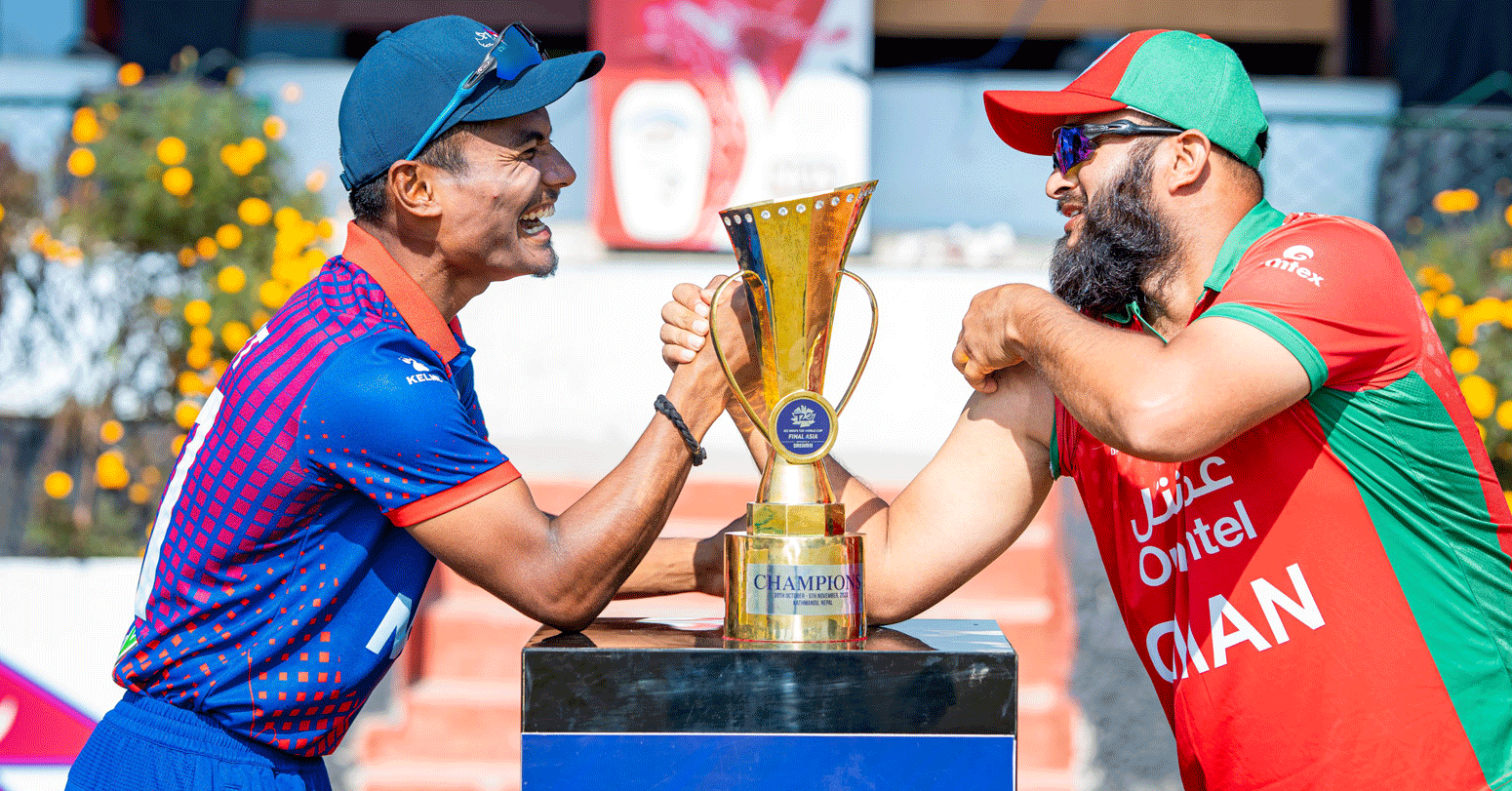 एसियन छनोट फाइनल : नेपालले टस जितेर ब्याटिङ गर्दै