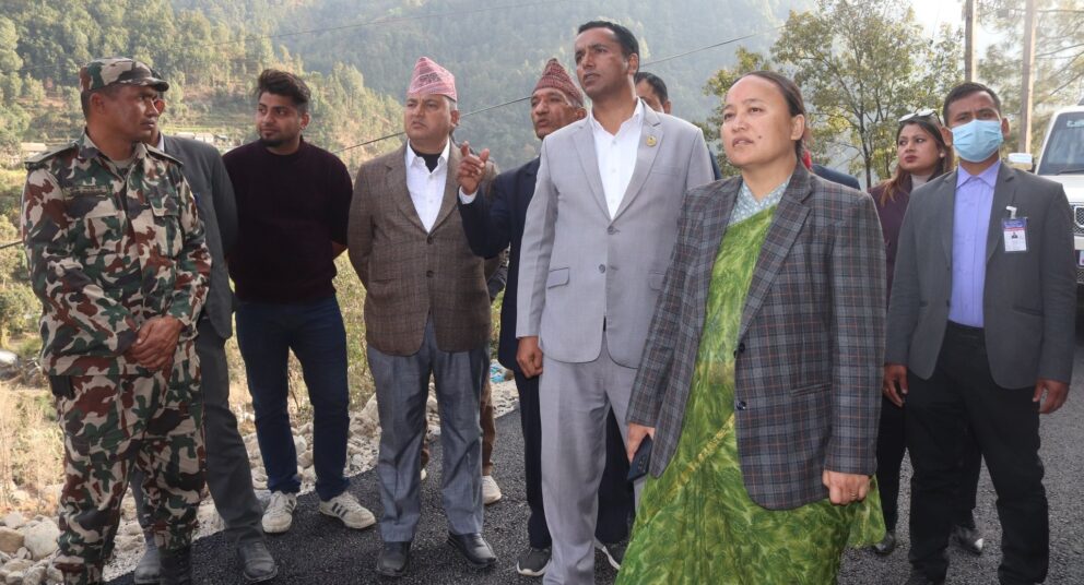 चैतसम्म भैसे भिमफेदी सडक निर्माण सम्पन्न हुन्छ : मुख्यमन्त्री जम्कट्टेल