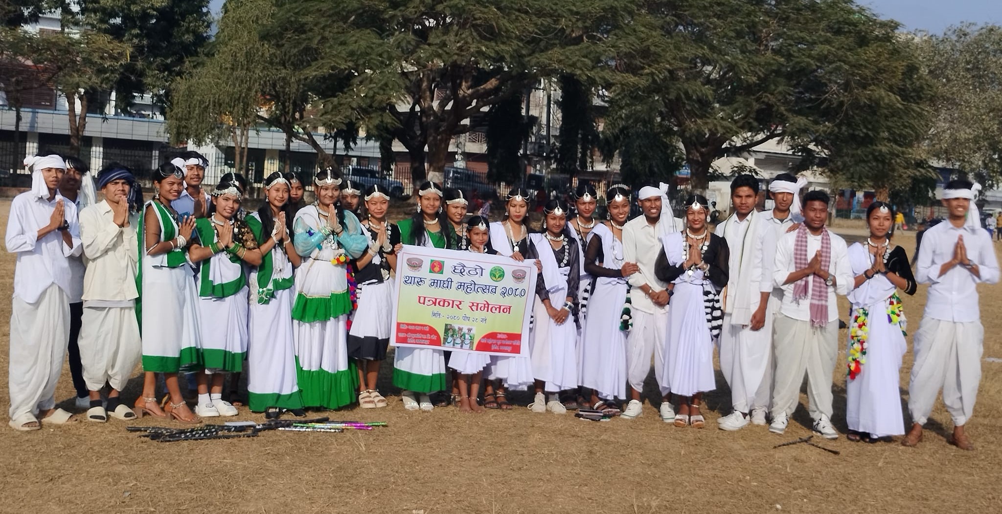 माघ १ गते हेटौंडामा छैठौं थारु माघी महोत्सव हुँदै