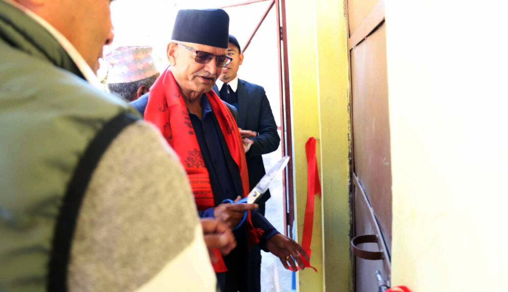 ईन्द्रसरोवरमा नागरिक आरोग्य सेवा केन्द्र शुभारम्भ