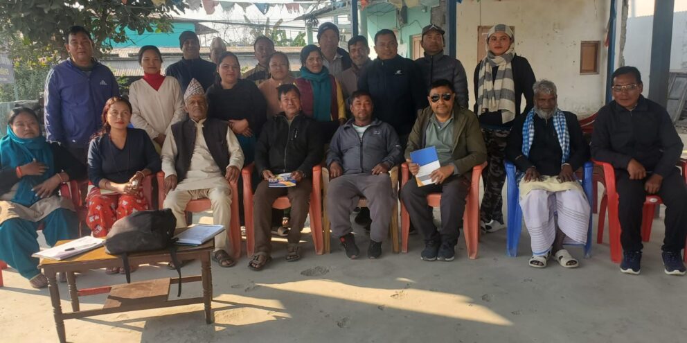 भूमि अधिकार मञ्चको ११ नम्बर वडामा लामा