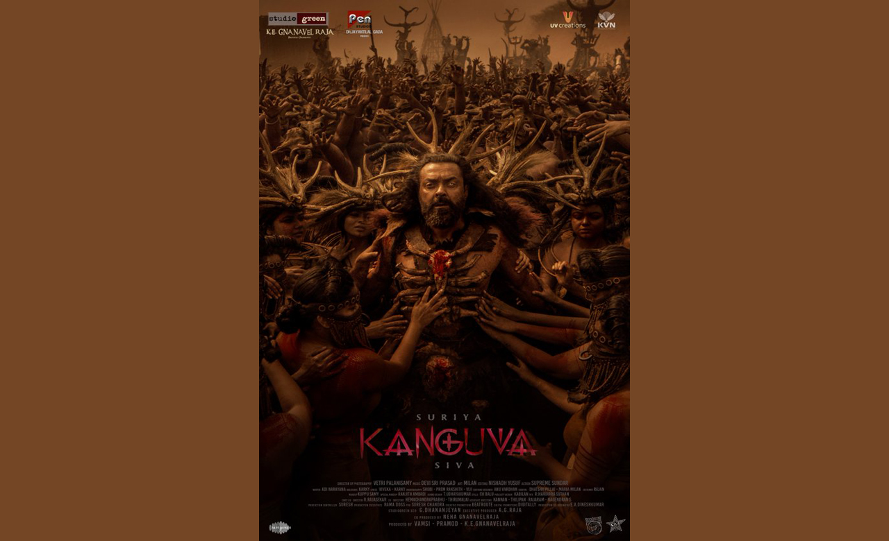 बबीको ‘कंगुवा’ काे 'फस्टलुक' सार्बजनिक, देखियाे ‘एनिमल’मा भन्दा खतरनाक