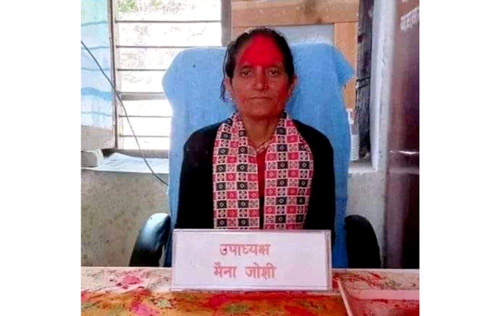 स्वामीकार्तिक खापर गाउँपालिकाकी उपाध्यक्ष जोशीको निधन