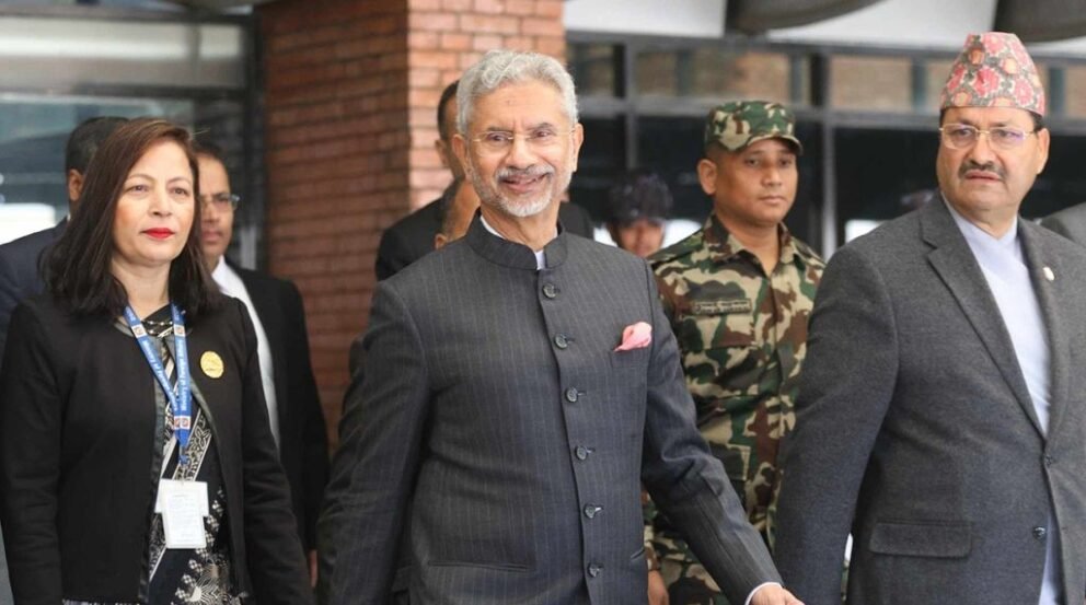 काठमाडौं आइपुगे भारतीय विदेशमन्त्री जयशंकर