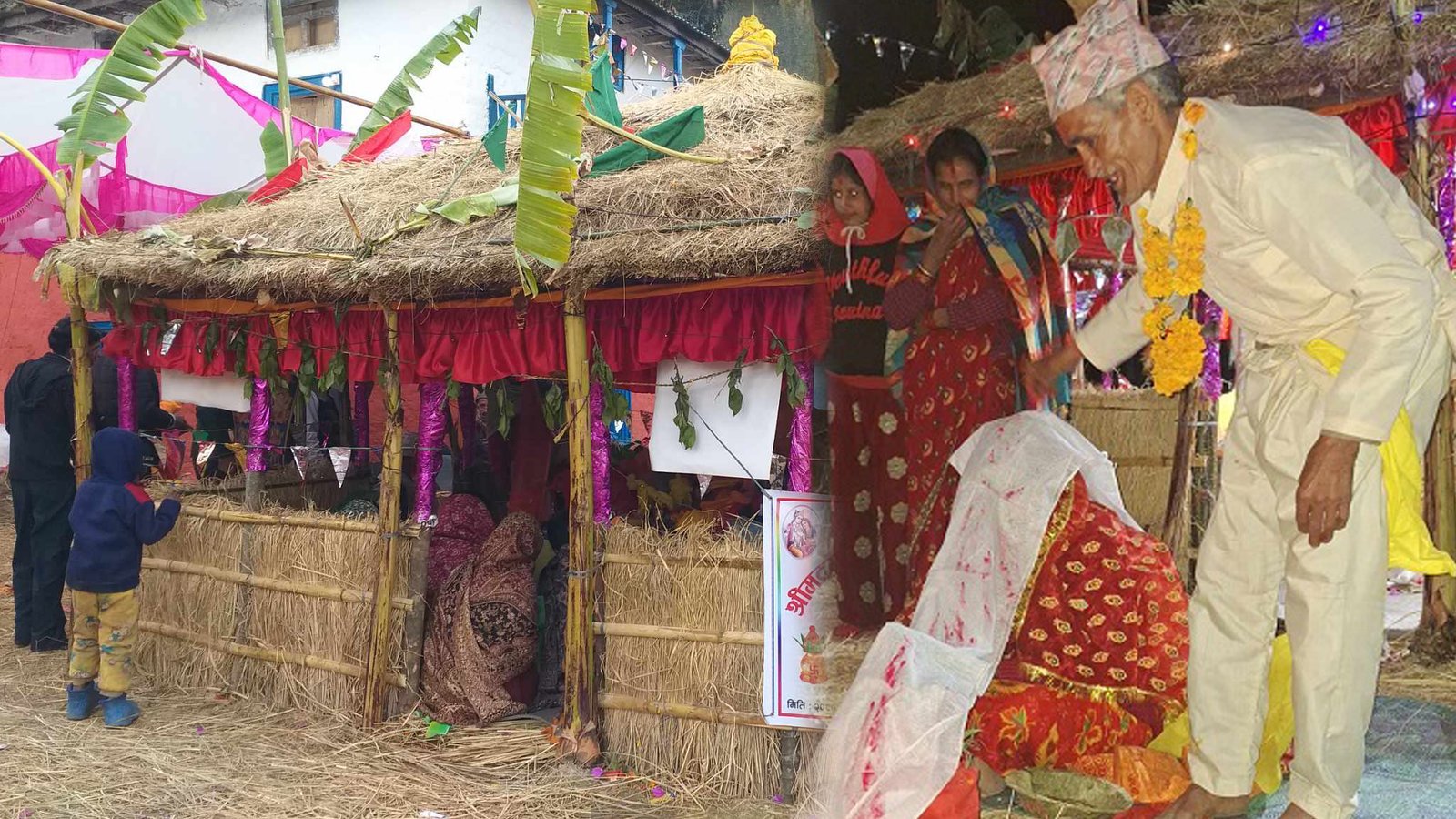 डोटीमा ७१ वर्षका वृद्धले गरे प्रेमलाई विवाहमा परिणत