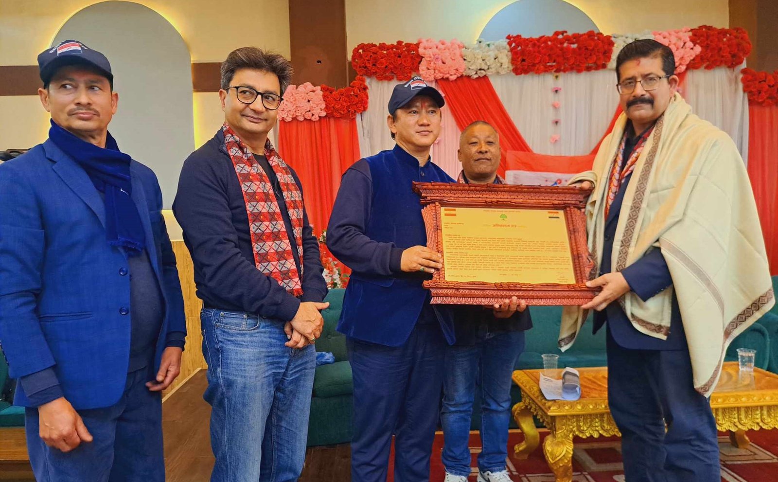 जितजङ्ग बस्नेत अभिनन्दित