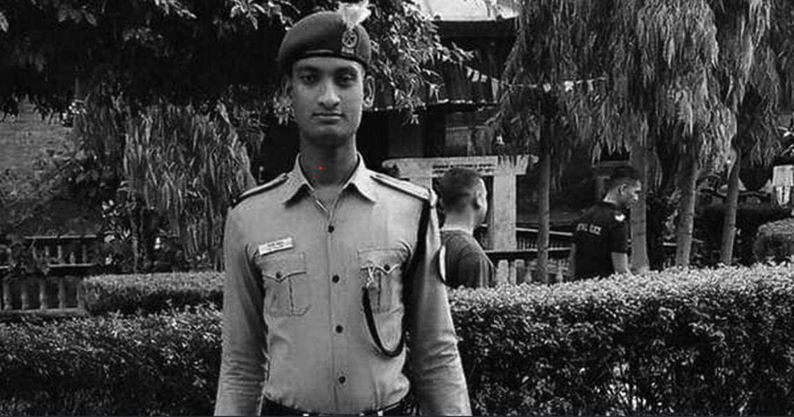 बसको ठक्करबाट अमलेखगन्जमा ड्युटीमा खटिएका ट्राफिकको मृत्यु