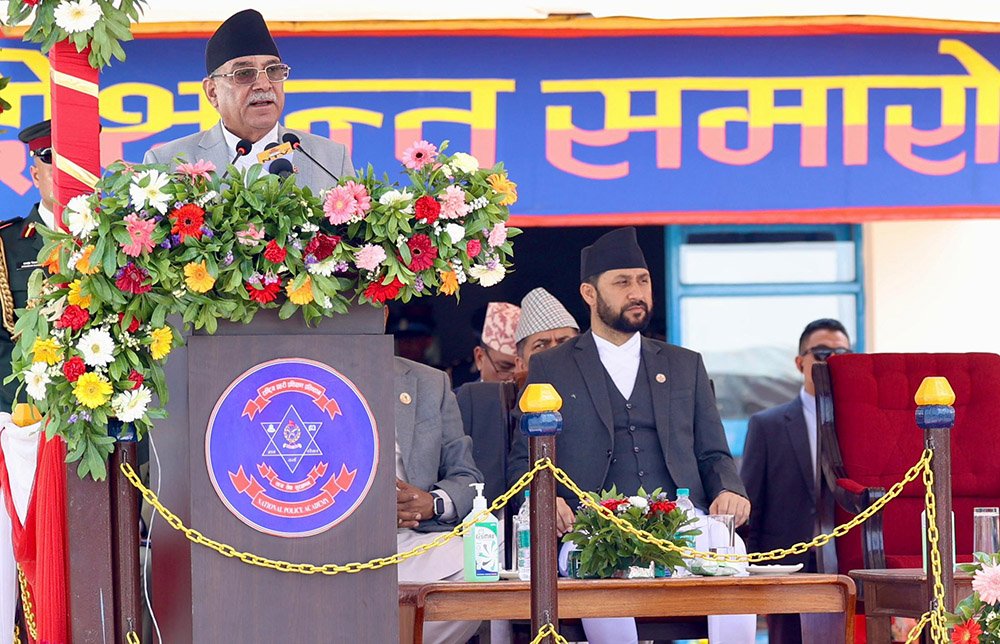 प्रहरीले आफ्नो दायित्वलाई कुशलतापूर्वक निर्वाह गर्दै आएको छ- प्रधानमन्त्री