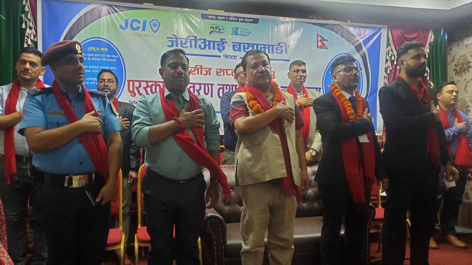 बसामाडी जेसीजद्वारा सप्ताहव्यापी कार्यक्रमको समापन