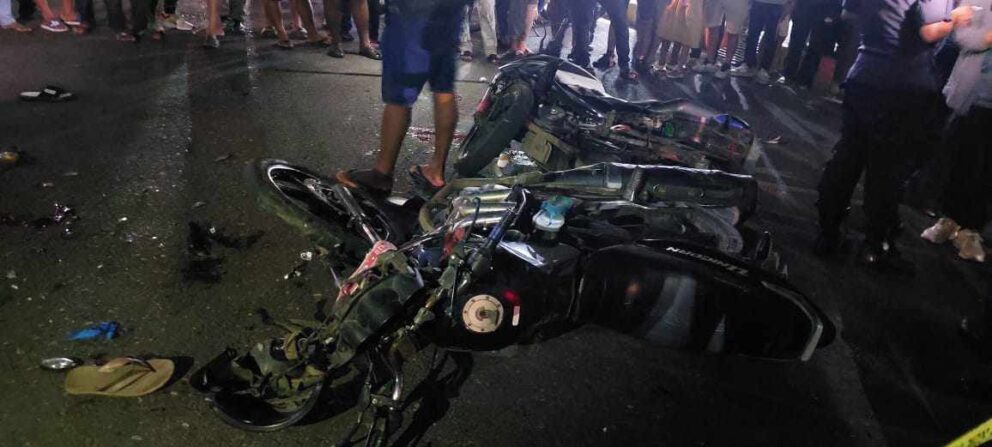 हेटौंडामा मोटरसाइकल दुर्घटना: ५ जना गम्भीर घाइते