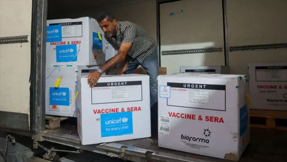 गाजामा पोलियो खोप खुवाउन ठूलो अभियान सुरु गरिदै