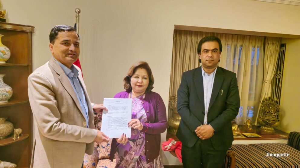 तिब्बतको सीमानासम्म सडक निर्माण गर्न चीनको सहयोग लिन योगेशले मागे आरजुको सहयोग